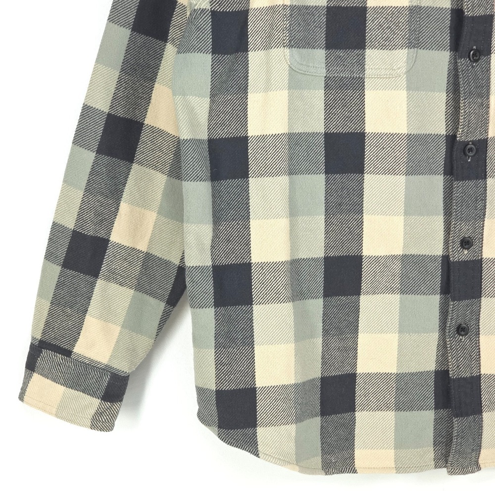 American Eagle Plaid Shacket Mens XL Button Up Barn Shirt Chore Outdoor Gorpcore - Picture 13 of 16